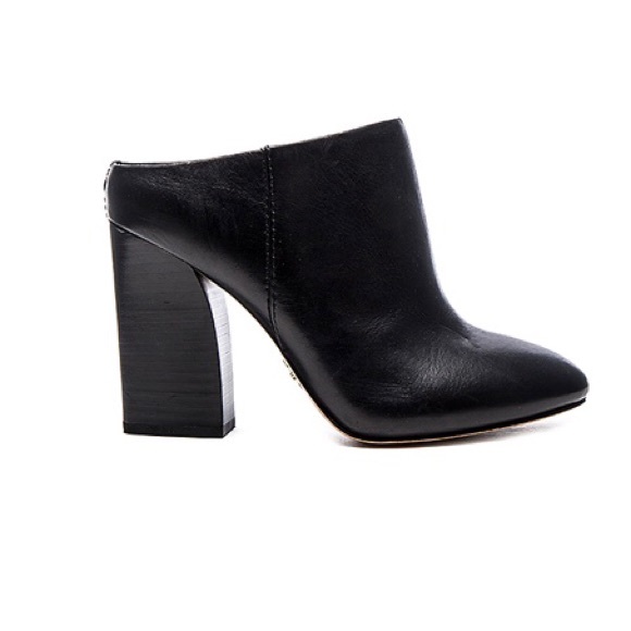 Pour La Victoire Shoes - Pour La Victoire Eda Bootie Mules Black 7.5